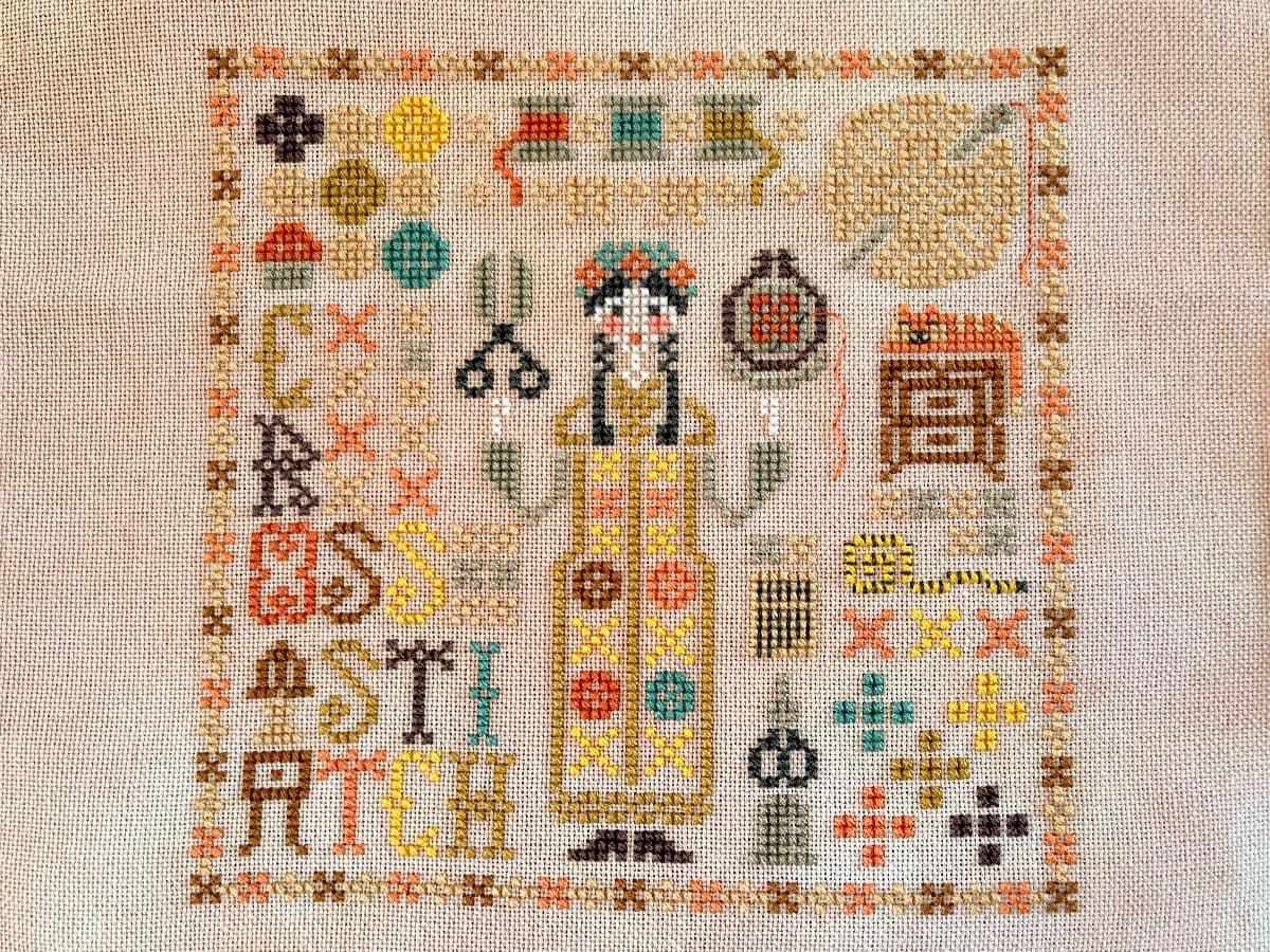 Miss Cross Stitch 完成